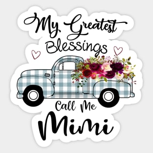 My Greatest Blessings Mimi Sticker